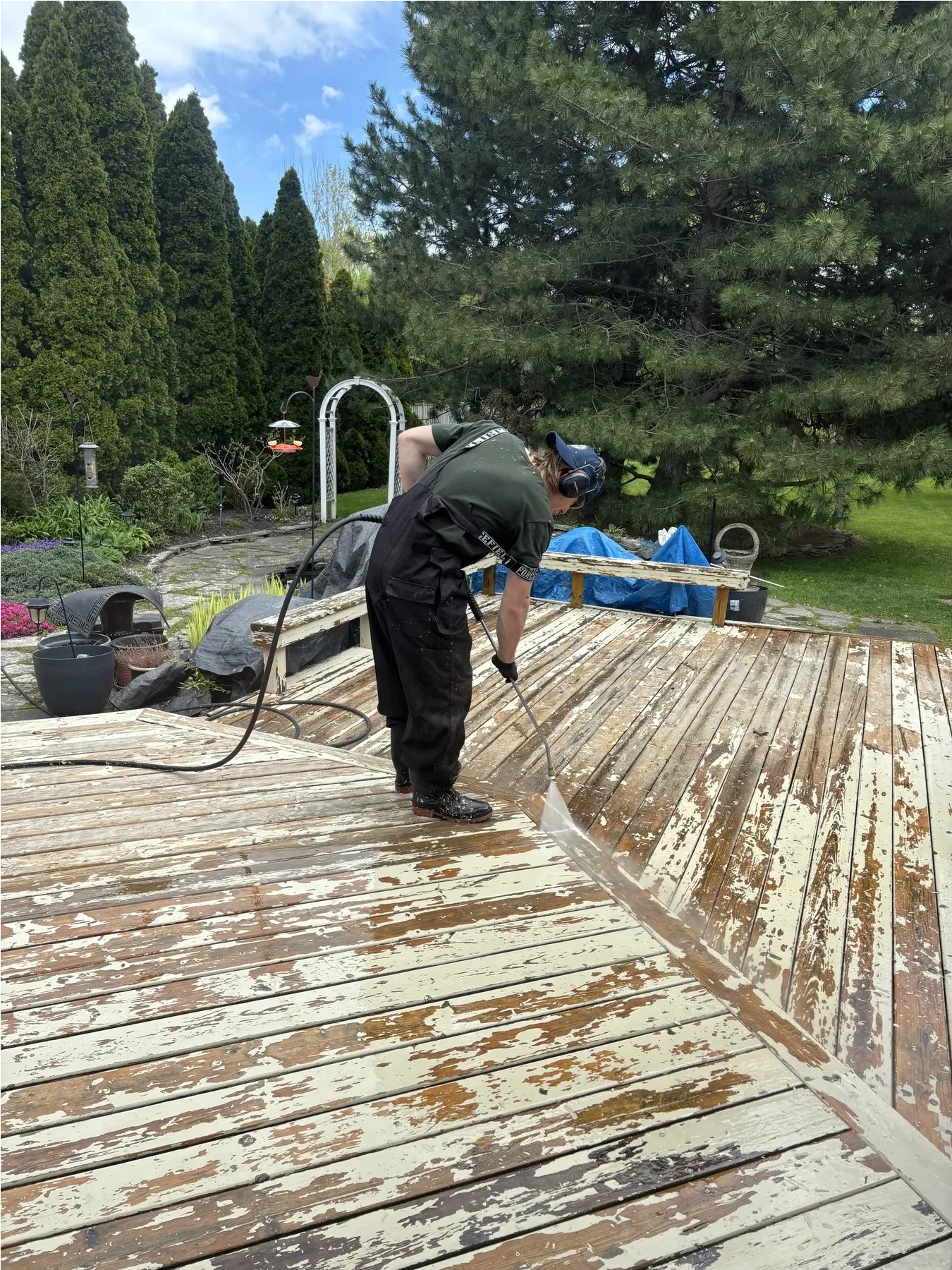 Deck Cleaning